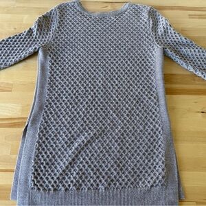 Athleta Taupe Knit Pullover